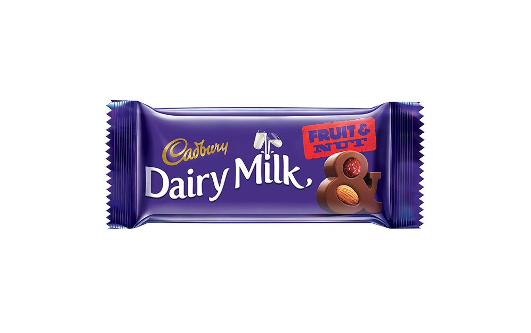 Cadbury Dairy Milk Fruit & Nut   Pack  80 grams